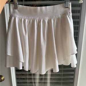 Lululemon Athletica White Skater Skirt